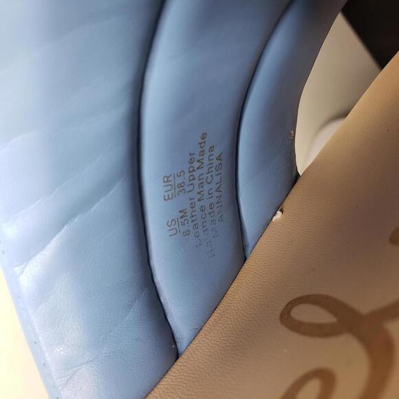 Sam Edleman Women's Sz 8.5 Annalisa Leather Platform Sandal - Picture 6 of 6